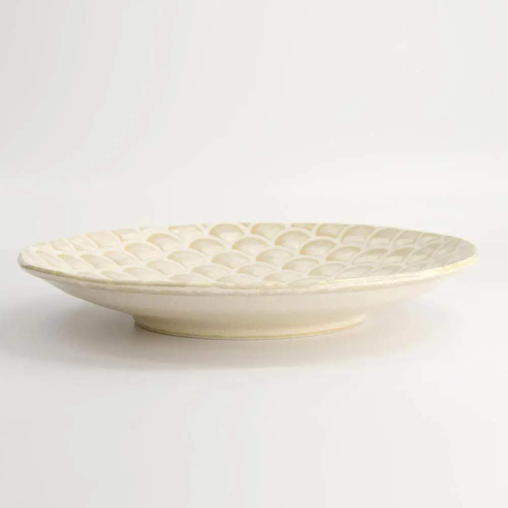 Tokyo Design Studio Titanium Matte Mermaid Design Plate